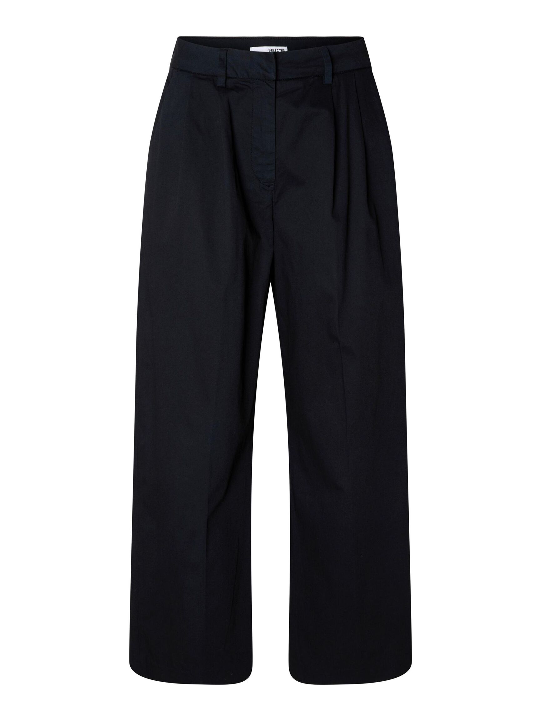PLISSÉE PANTALON À JAMBE AMPLE, Dark Sapphire, highres