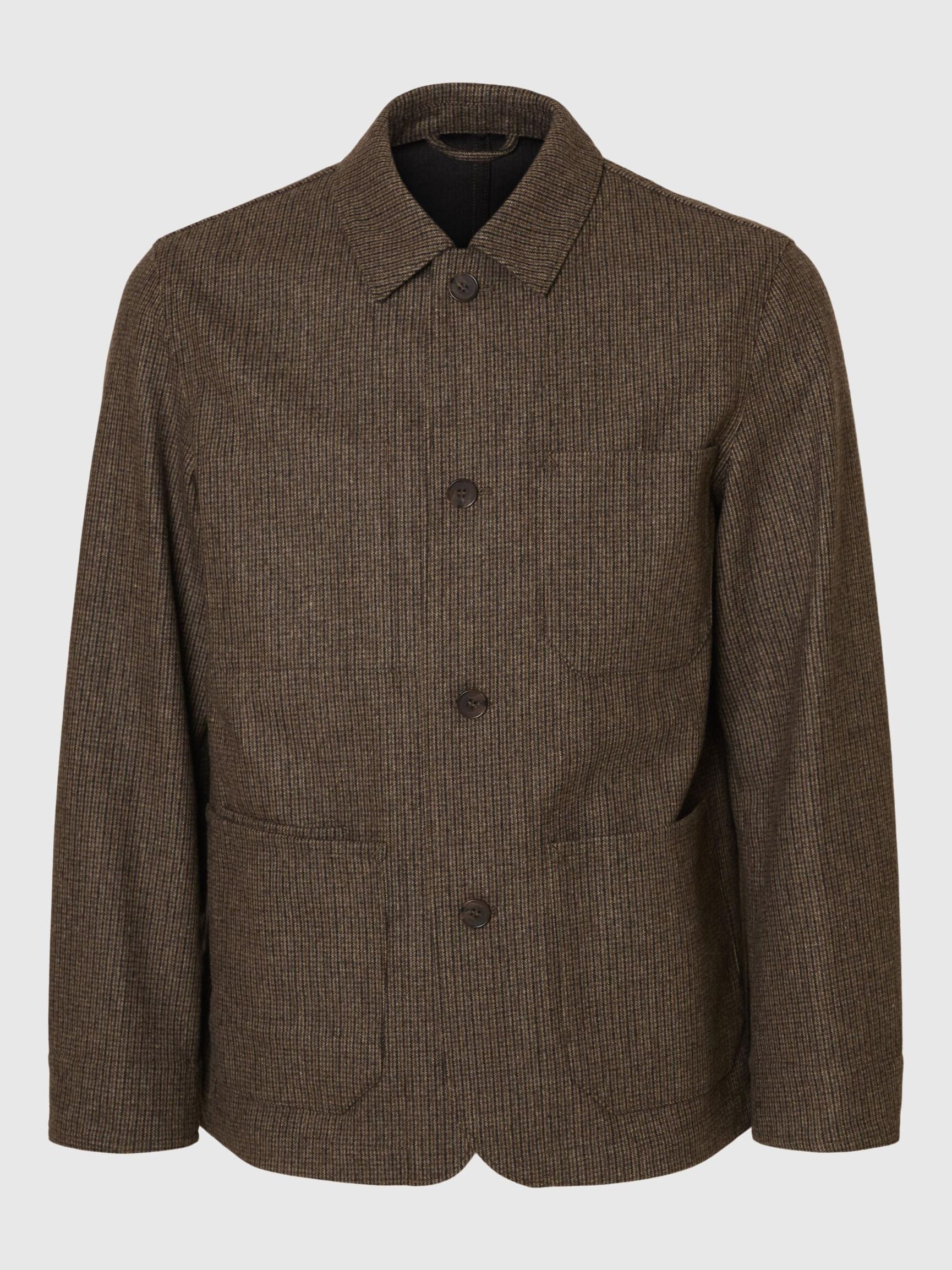 WOLMIX BLAZER, Morel, highres