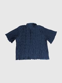 SHORT SLEEVED  SHIRT, Dark Sapphire, highres