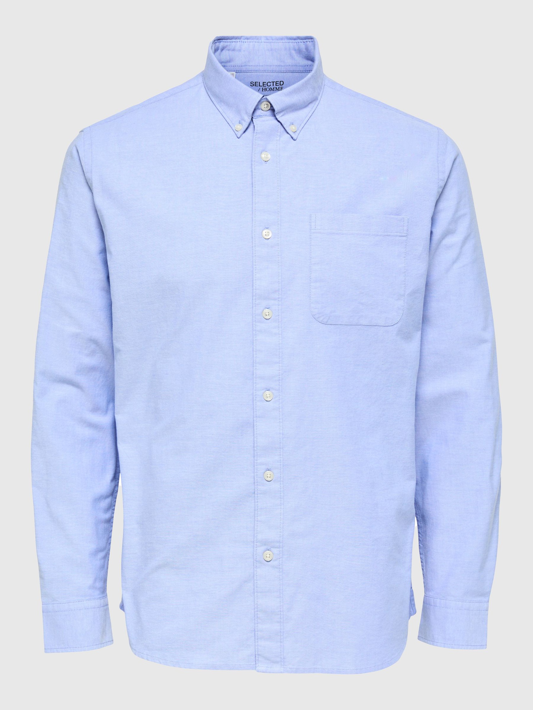 OXFORD SHIRT, Light Blue, highres