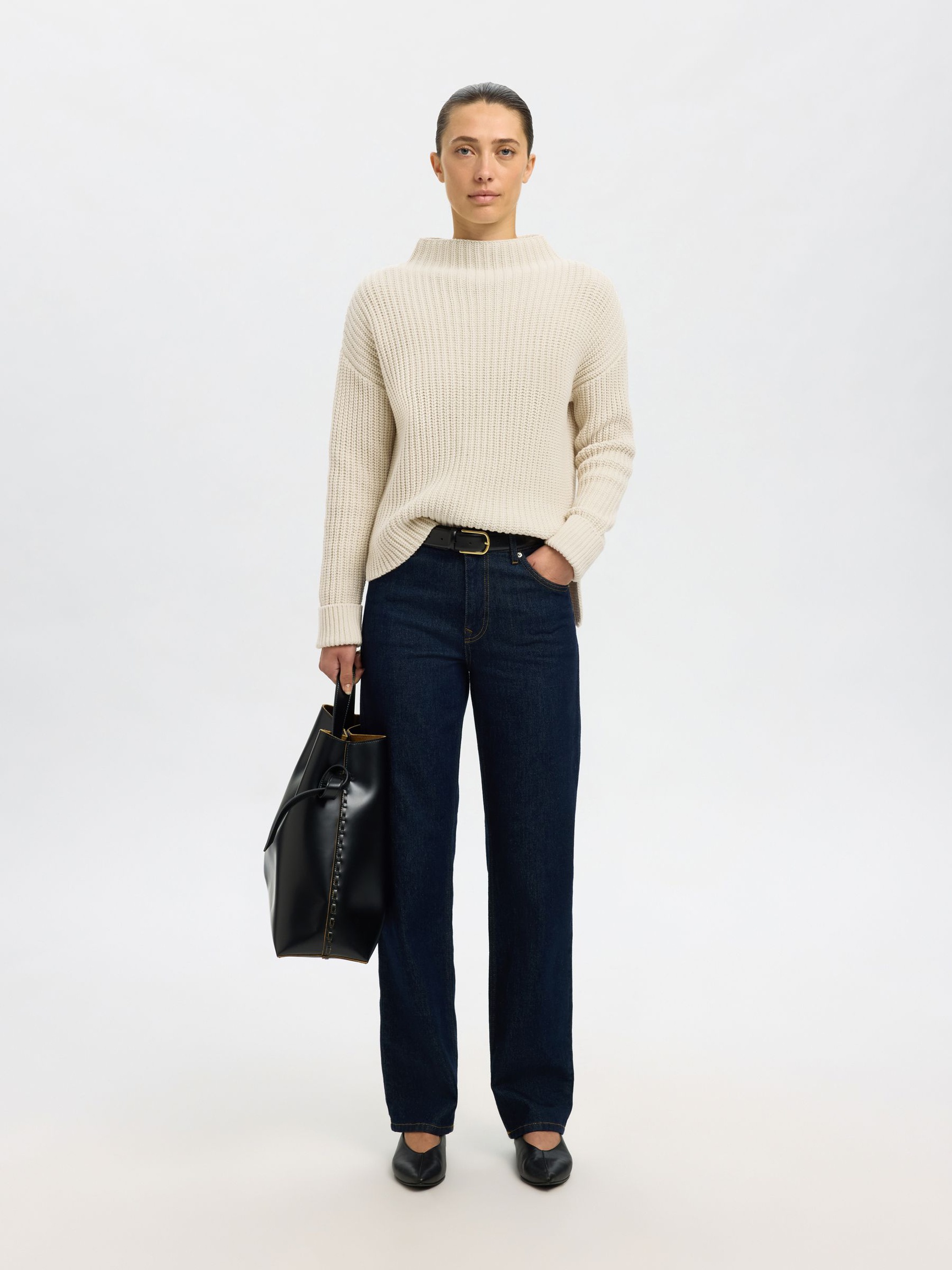 OVERSIZED PULLOVER, Birch, highres