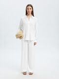 Selected VISCOSE BLEND SHIRT, Snow White, highres - 16082298_SnowWhite_008.jpg