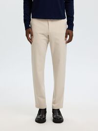 175 SLIM-FIT TROUSERS, Egret, highres