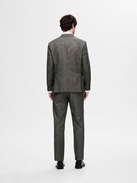 COUPE CLASSIQUE BLAZER, Grey, highres