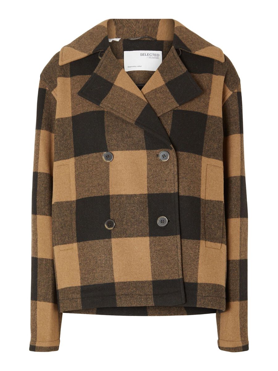 Selected CHECKED WOOL BLEND COAT, Toasted Coconut, highres - 16092607_ToastedCoconut_1082944_001.jpg