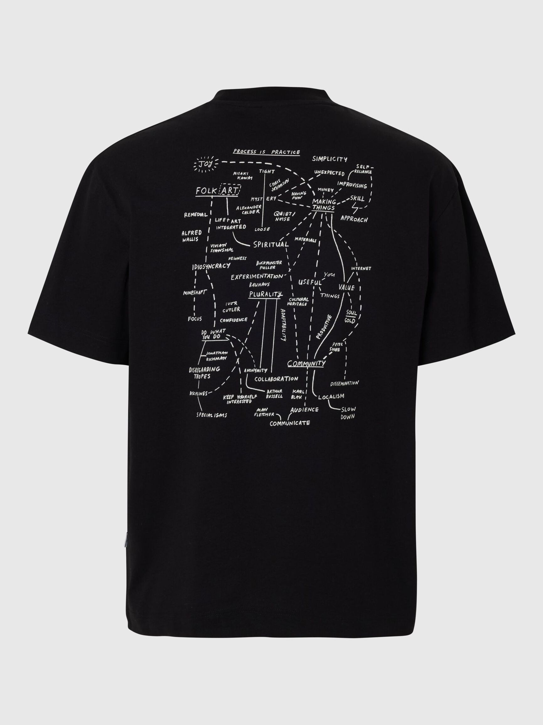 PRINTED T-SHIRT, Black, highres