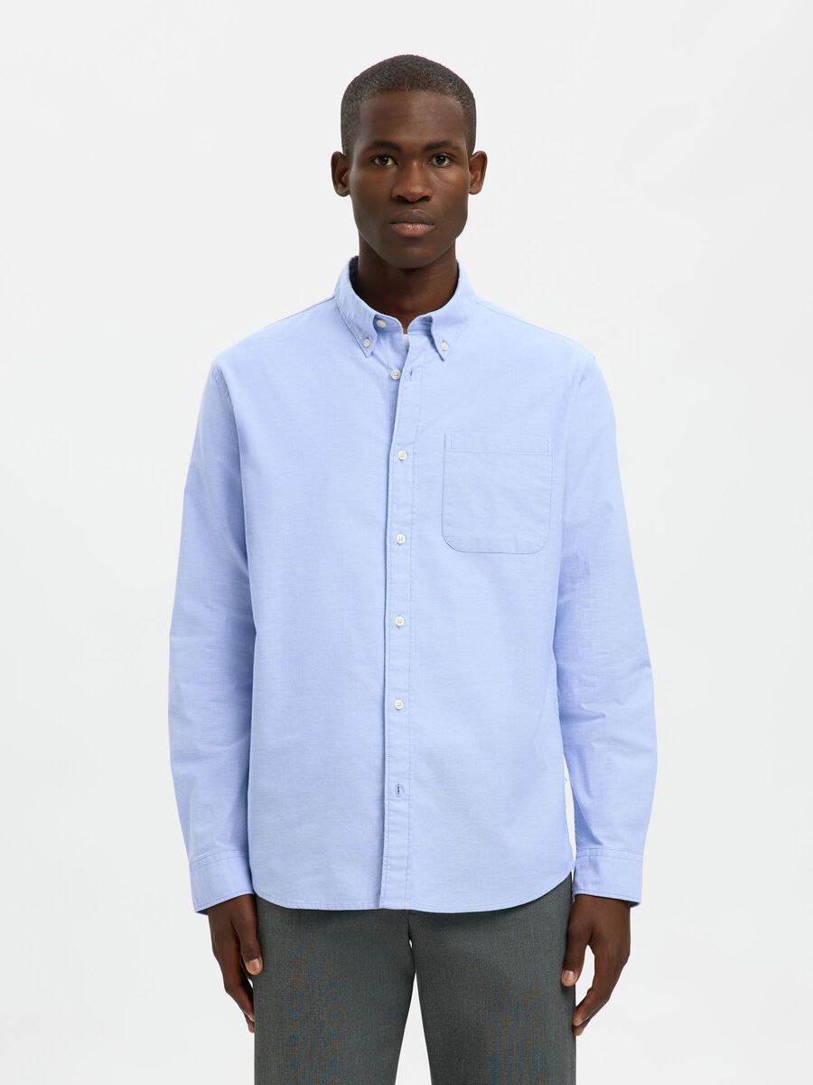Product tile image - OXFORD SHIRT, Light Blue | 16077359_LightBlue