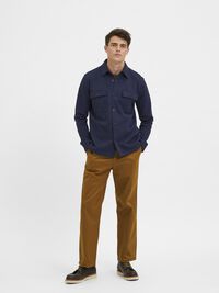 CLASSIC OVERSHIRT, Navy Blazer, highres
