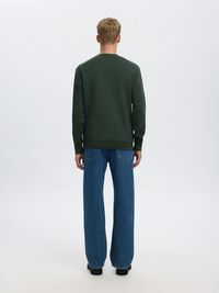VISCOSE BLEND SWEATSHIRT, Deep Forest, highres