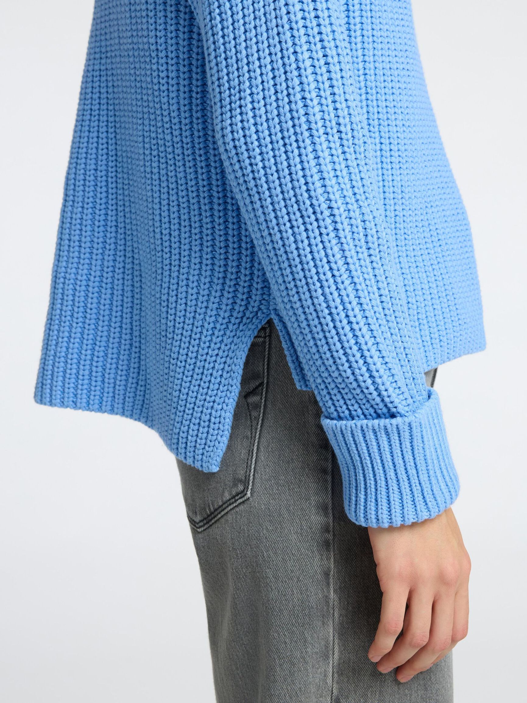 OVERSIZED JUMPER, Cornflower Blue, highres