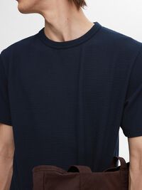 STRUKTURERAD T-SHIRT, Sky Captain, highres