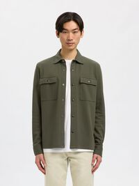 CLASSIC OVERSHIRT, Forest Night, highres