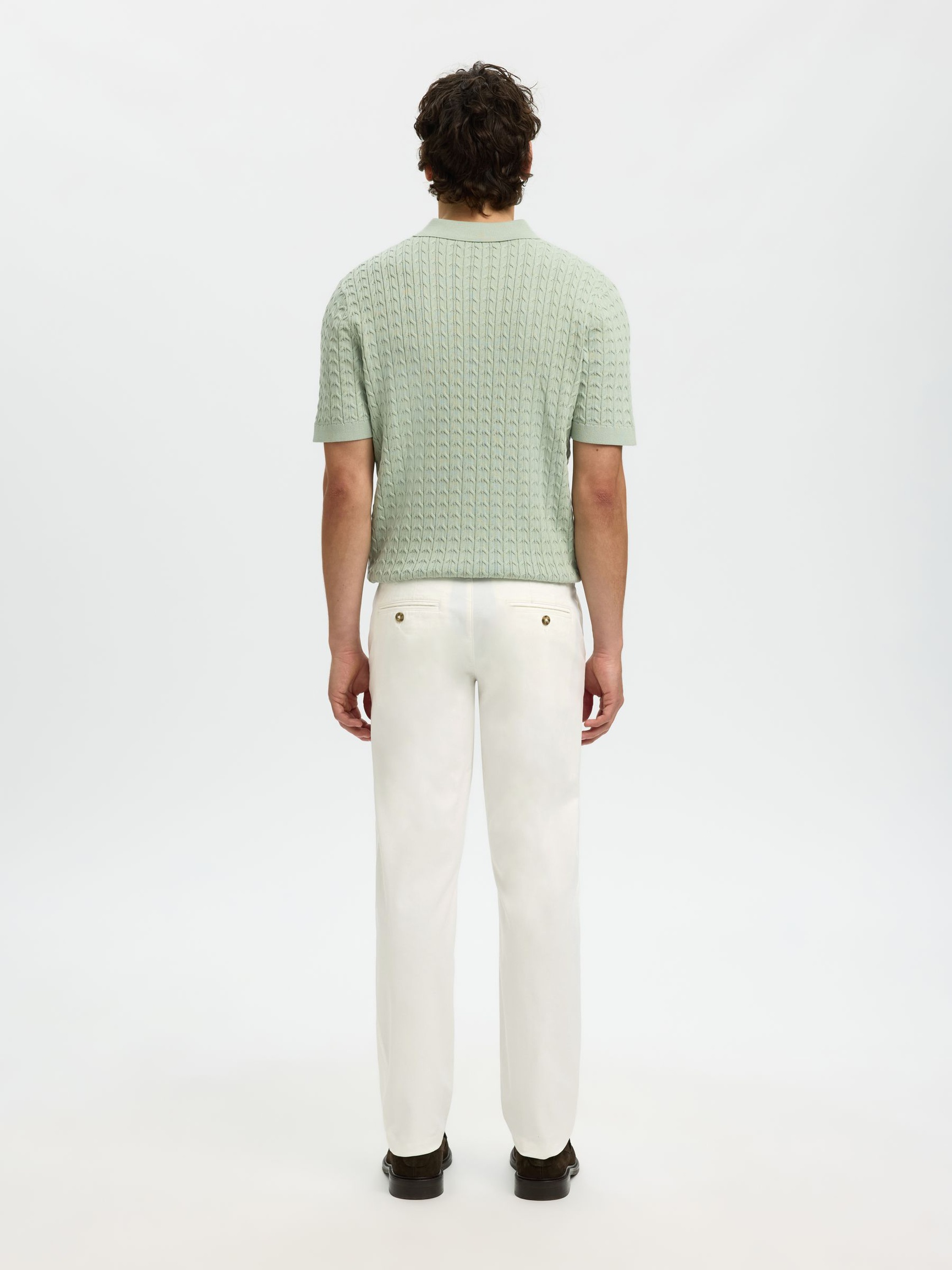 175 SLIM FIT FLEX CHINOS, Cloud Dancer, highres