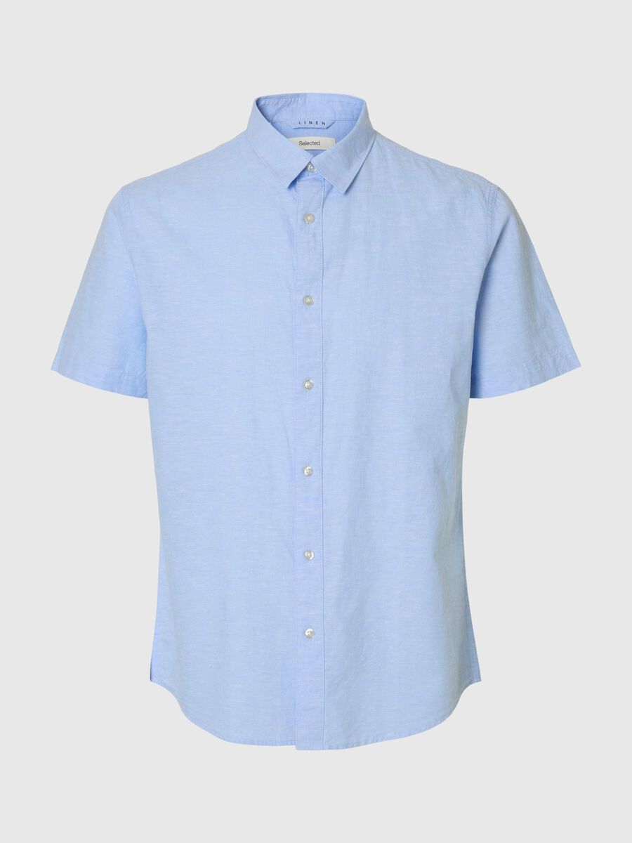 Selected KLASSISK KORTERMET SKJORTE, Cashmere Blue, highres - 16092495_CashmereBlue_1151850_001.jpg