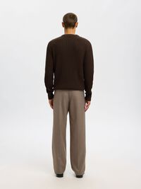 100% BAUMWOLL PULLOVER MIT RUNDHALSAUSSCHNITT, Delicioso, highres