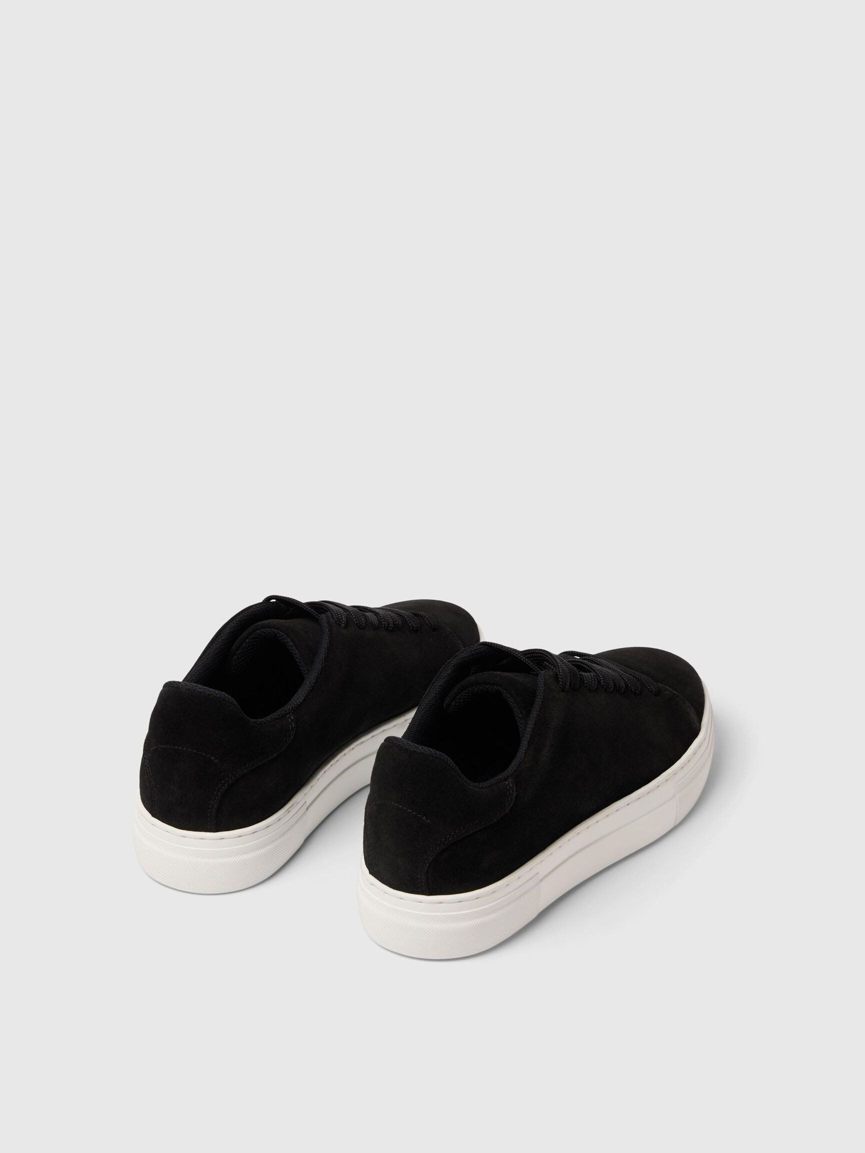 CHUNKY SUEDE  TRAINERS, Black, highres