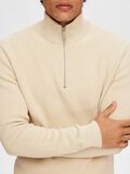 Selected HALF-ZIP PULLOVER, Oatmeal, highres - 16092601_Oatmeal_006.jpg