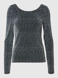 Selected GLITTERY LONG SLEEVED TOP, Black, highres - 16095765_Black_1144149_001.jpg