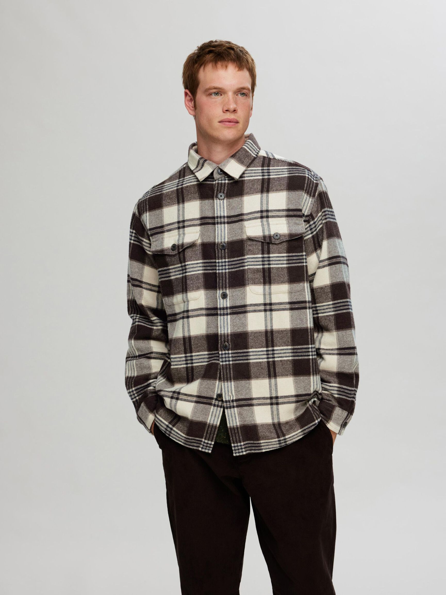 VECK ÖVERSKJORTA, Pure Cashmere, highres