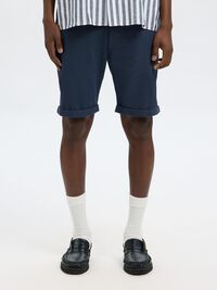 COTON FLEX SHORT, Dark Sapphire, highres
