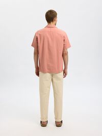 100% COTTON SHORT SLEEVED SHIRT, Rose Dawn, highres