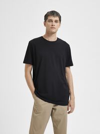 REGULAR T-SHIRT, Black, highres