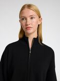 Selected VISKOSEBLANDING CARDIGAN MED LYNLÅS, Black, highres - 16096540_Black_006.jpg