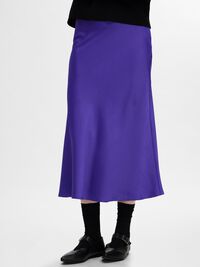 SATIJN MIDDELLANGE ROK, Liberty, highres