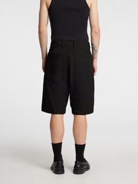 LOOSE FIT SHORTS, Black, highres