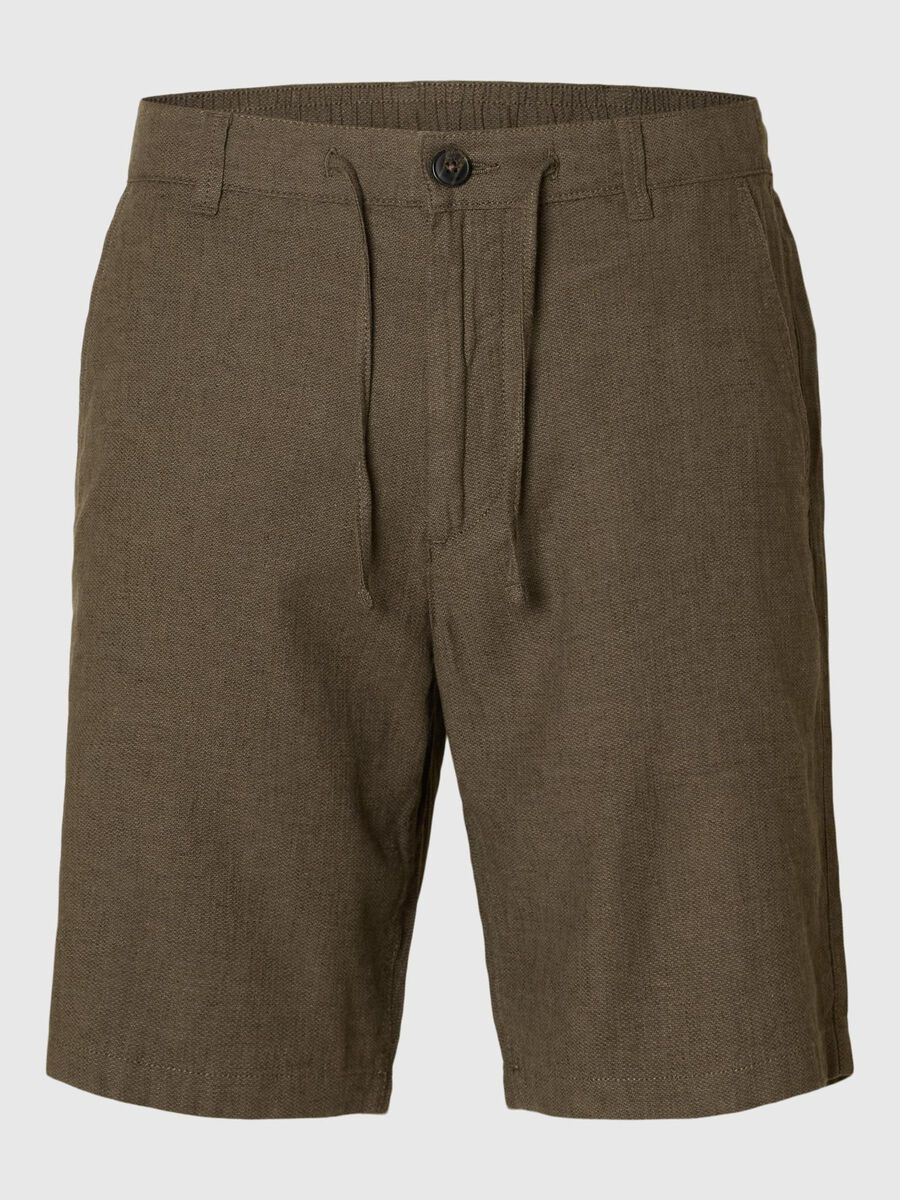 Selected COMFORT FIT SHORTS, Forest Night, highres - 16087638_ForestNight_1154392_001.jpg