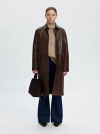 WOOL BLEND HIGH-NECK JUMPER, Oatmeal, highres