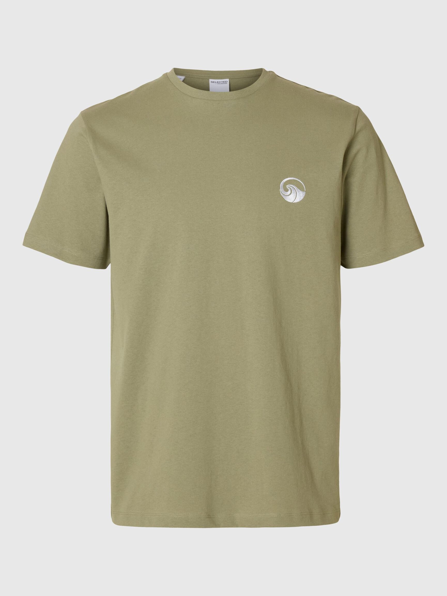 GEBORDUURD T-SHIRT, Vetiver, highres