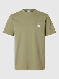 GEBORDUURD T-SHIRT, Vetiver, highres