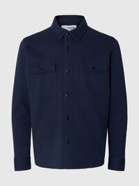 CLASSIC OVERSHIRT, Navy Blazer, highres