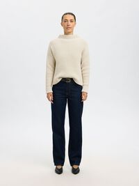 OVERSIZE PULLOVER, Birch, highres