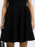 Selected CAP SLEEVE MINI DRESS, Black, highres - 16098098_Black_006.jpg