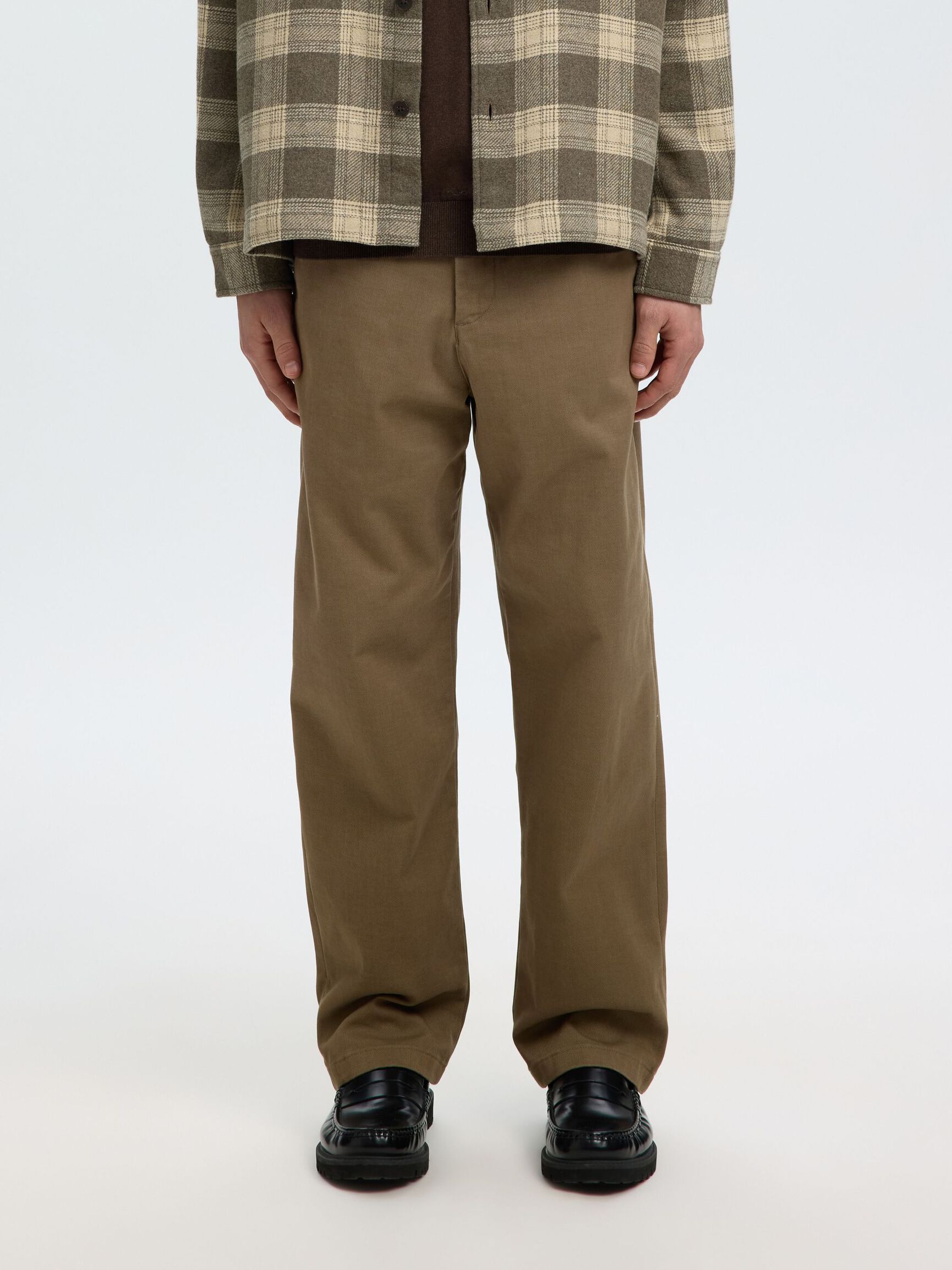 220 LOOSE FIT TROUSERS, Chocolate Chip, highres