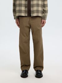 220 LOOSE FIT TROUSERS, Chocolate Chip, highres