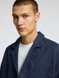Selected HYBRID COTTON BLAZER, Outer Space, highres - 16099044_OuterSpace_006.jpg