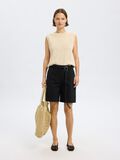 Selected WIDE FIT HØJTALJEDE SHORTS, Black, highres - 16097726_Black_005.jpg