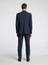 SLIM FIT EINREIHIGER BLAZER, Dark Navy, highres