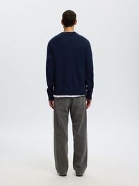 CASHMERE-BLANDING PULLOVER, Navy Blazer, highres
