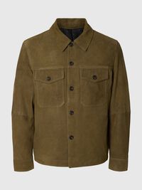 SUEDE OVERSHIRT, Kalamata, highres
