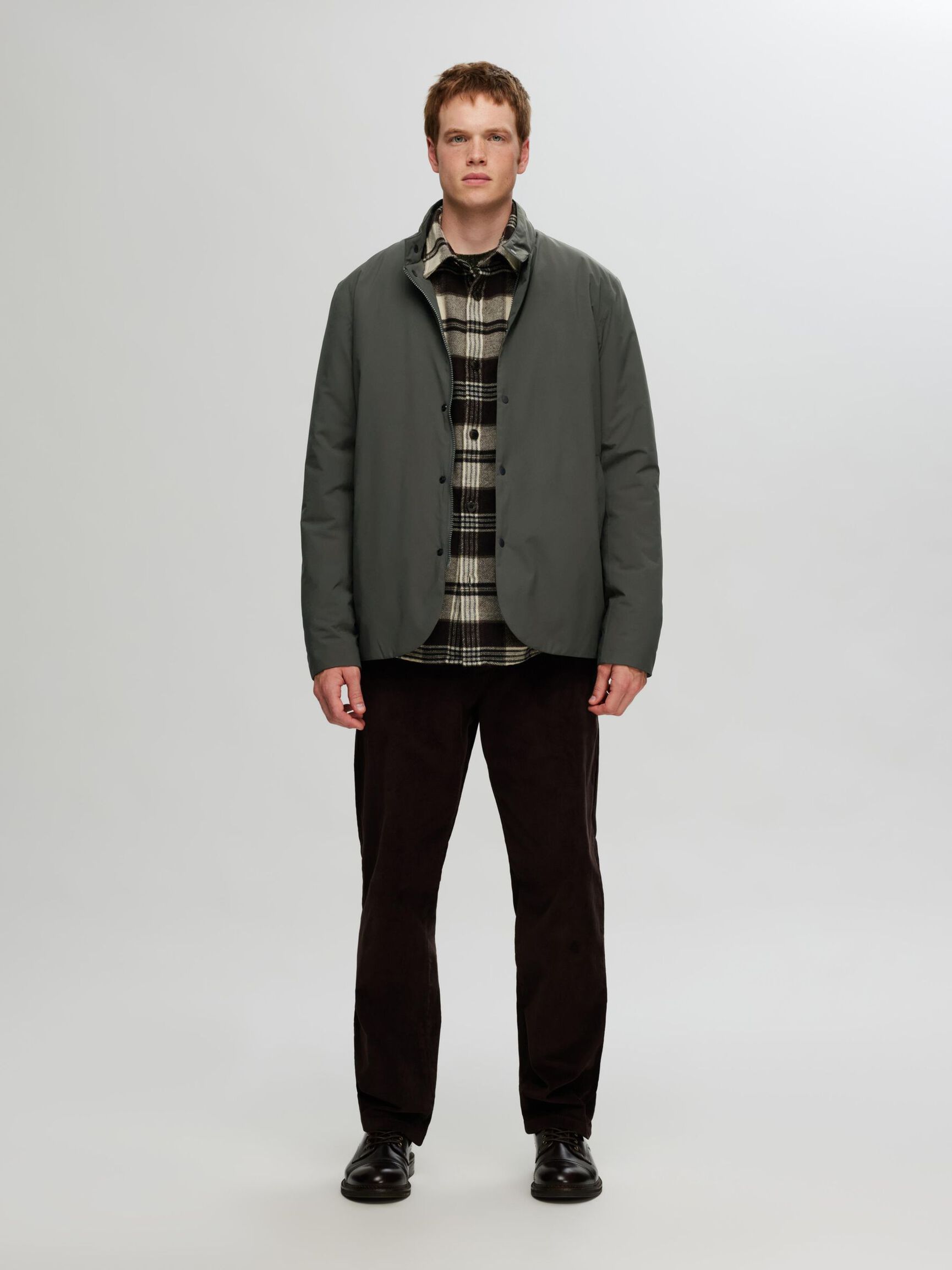 WATER REPELLENT LIGHTWEIGHT JACKET, Kambaba, highres