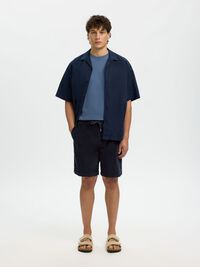 DE CORDUROY, CORTE REGULAR SHORTS, Sky Captain, highres