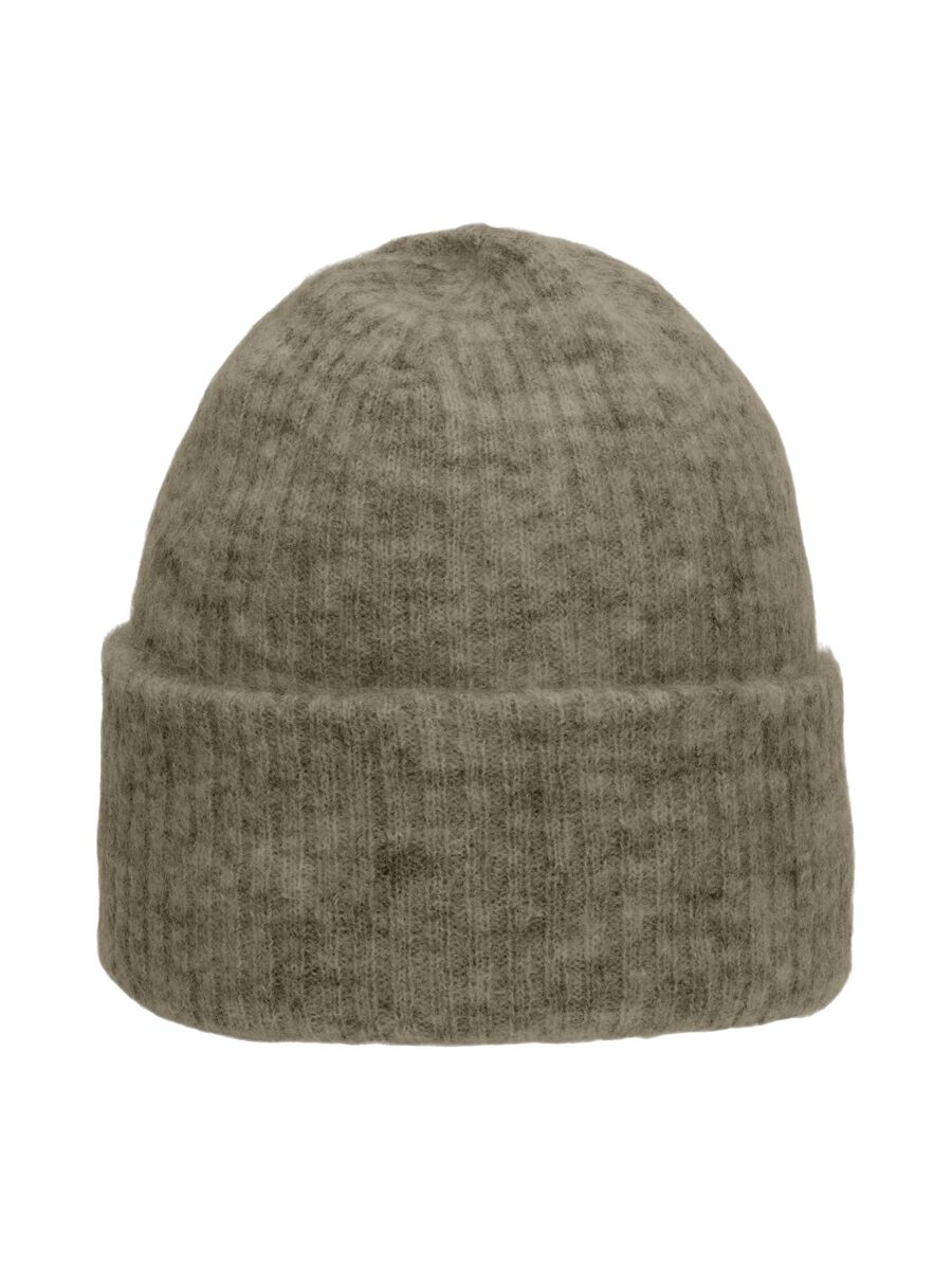 Selected ACANALADO EN MEZCLA DE LANA GORRO, Dusky Green, highres - 16091494_DuskyGreen_001.jpg
