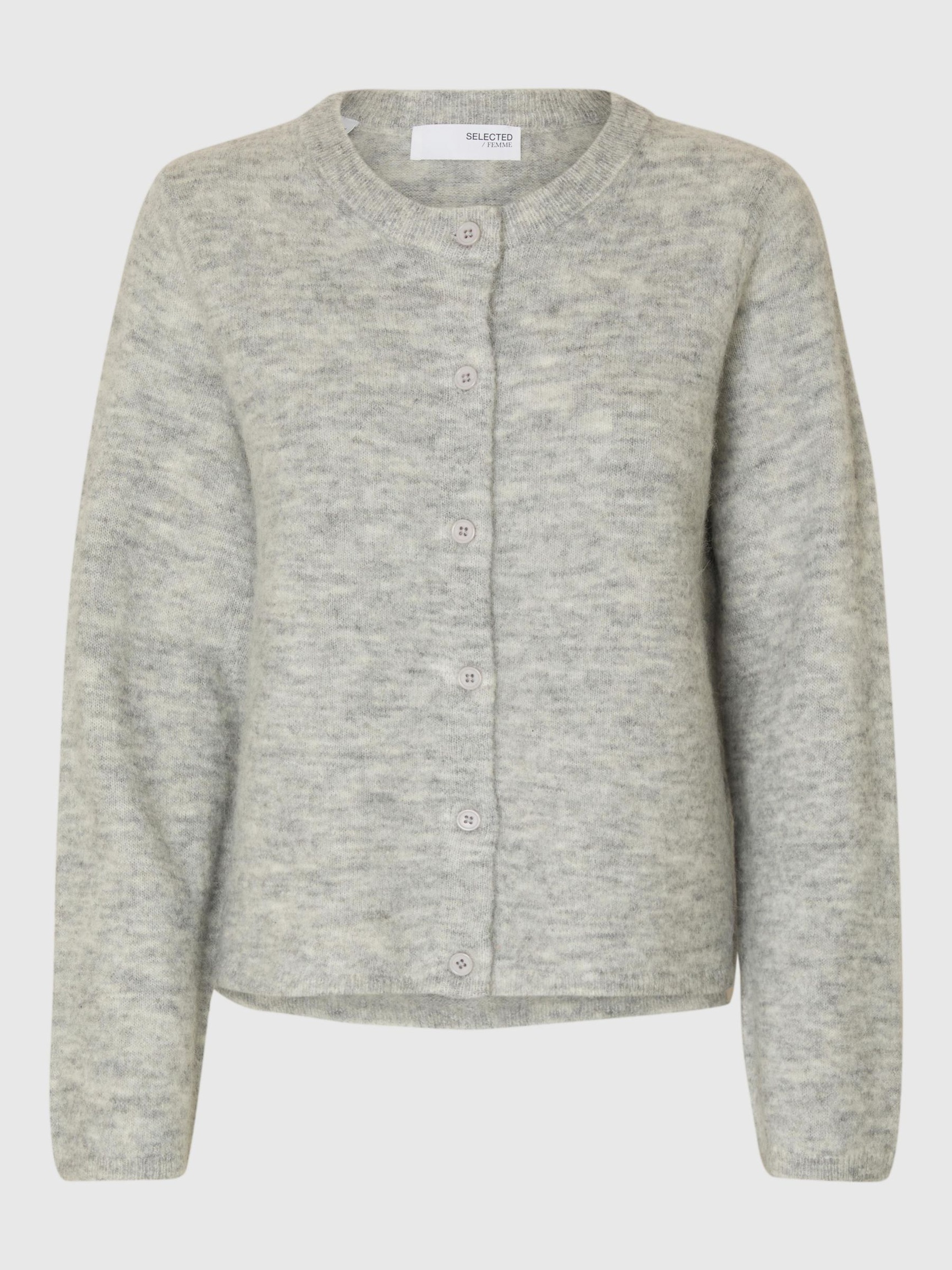ULLBLANDNING KOFTA, Light Grey Melange, highres