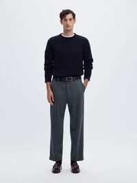 KASJMIER JUMPER, Navy Blazer, highres