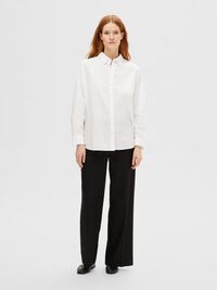OVERSIZED HEMD, Bright White, highres