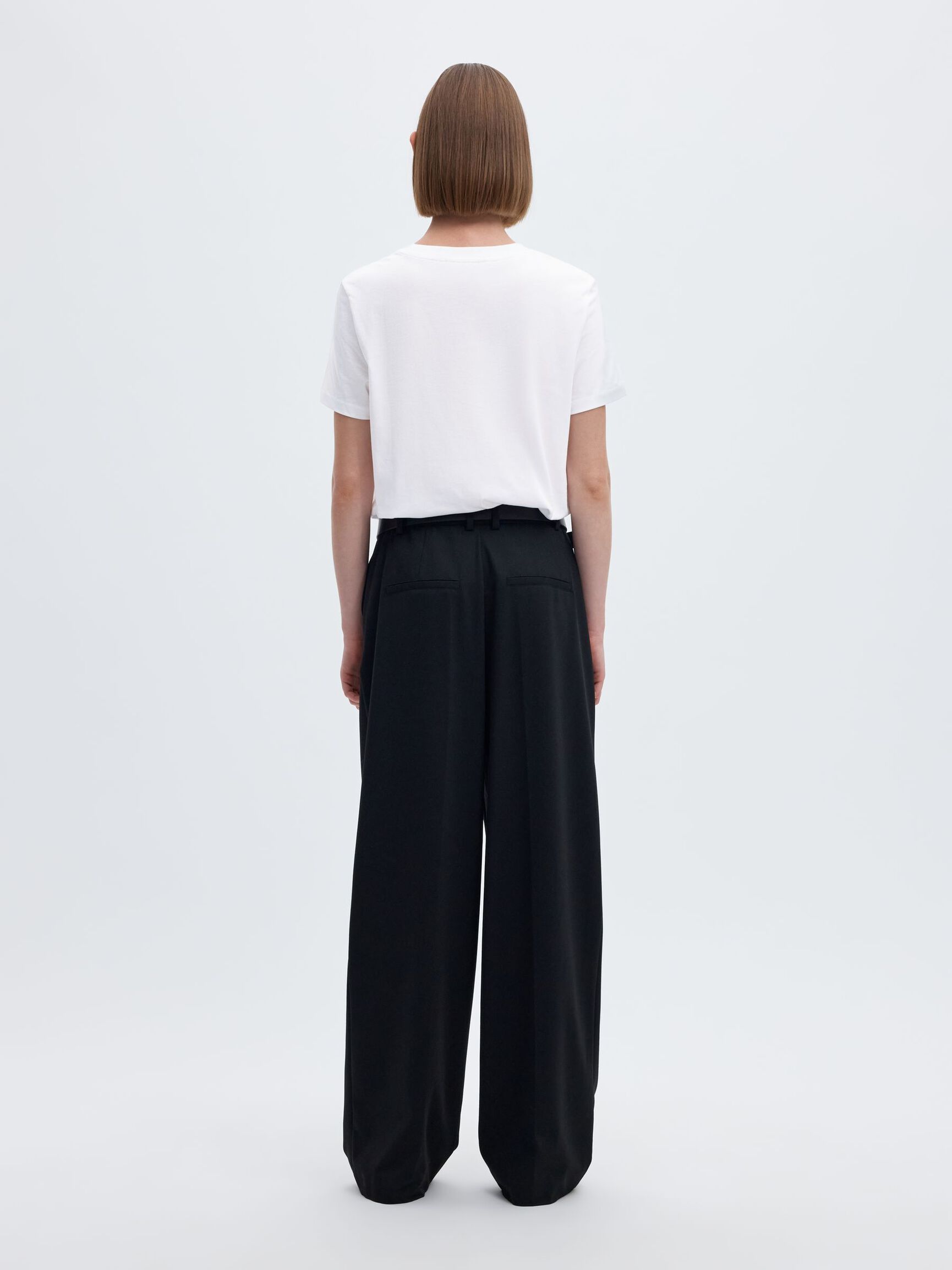 KLASSISK T-SKJORTE, Bright White, highres